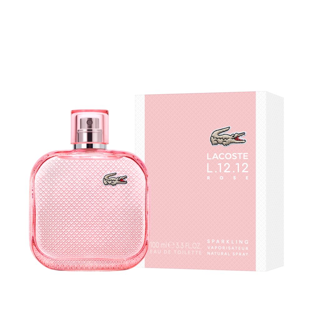 LACOSTE L.12.12 ROSE WOMEN 3.4 OZ EDP SP