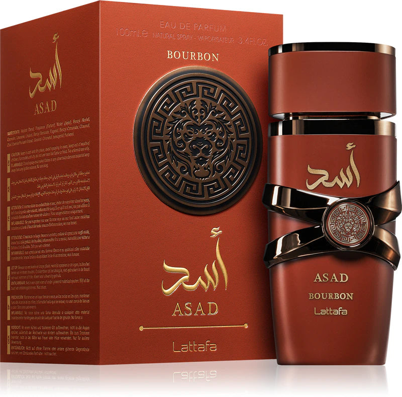 YARA ASAD BOURBON 3.4FL.OZ 100ML
