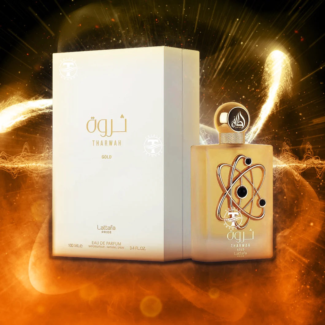 LATTAFA THARWAH GOLD   3.4FL.OZ 100 ML