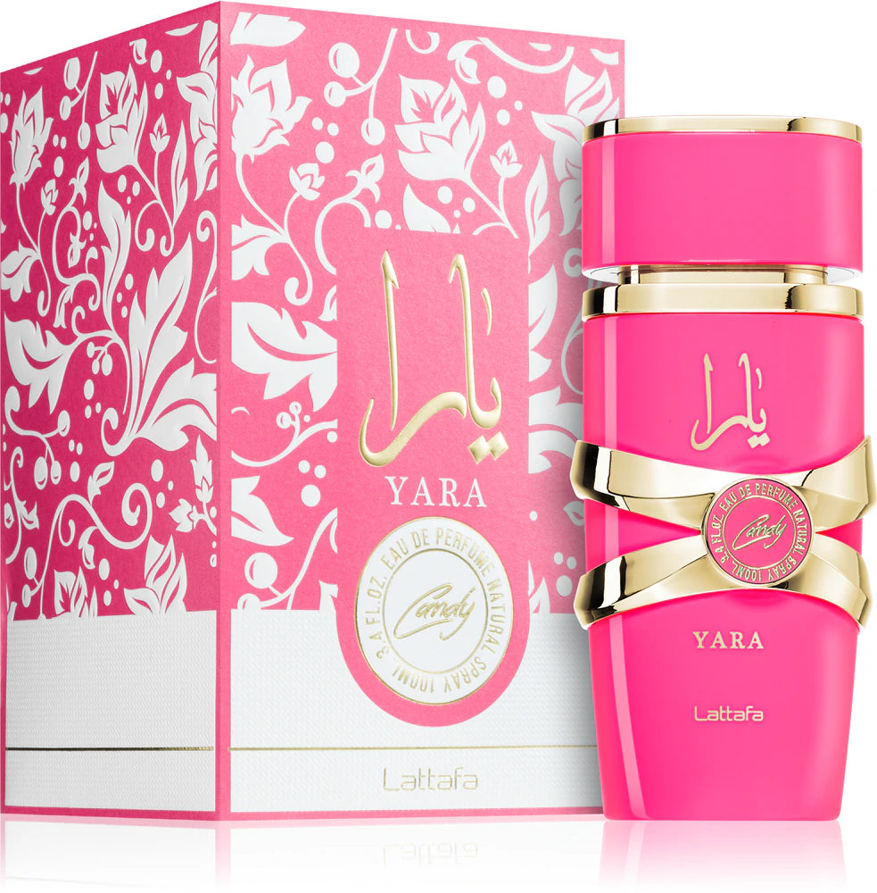 Yara Candy Lattafa Perfumes para Mujeres 3.0 0Z